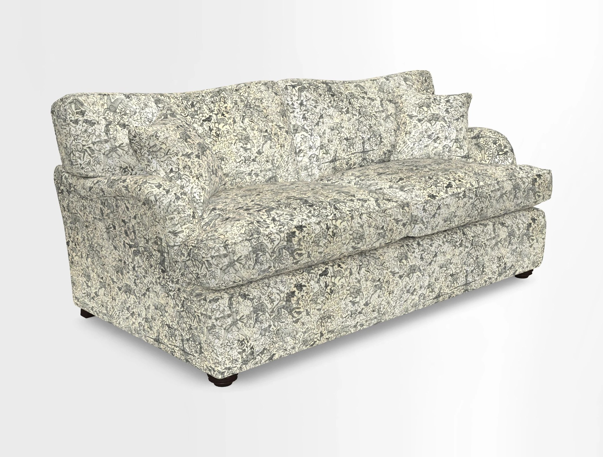 Alwinton 3 Seater Sofa Bed in Super Soft Velvet Navy