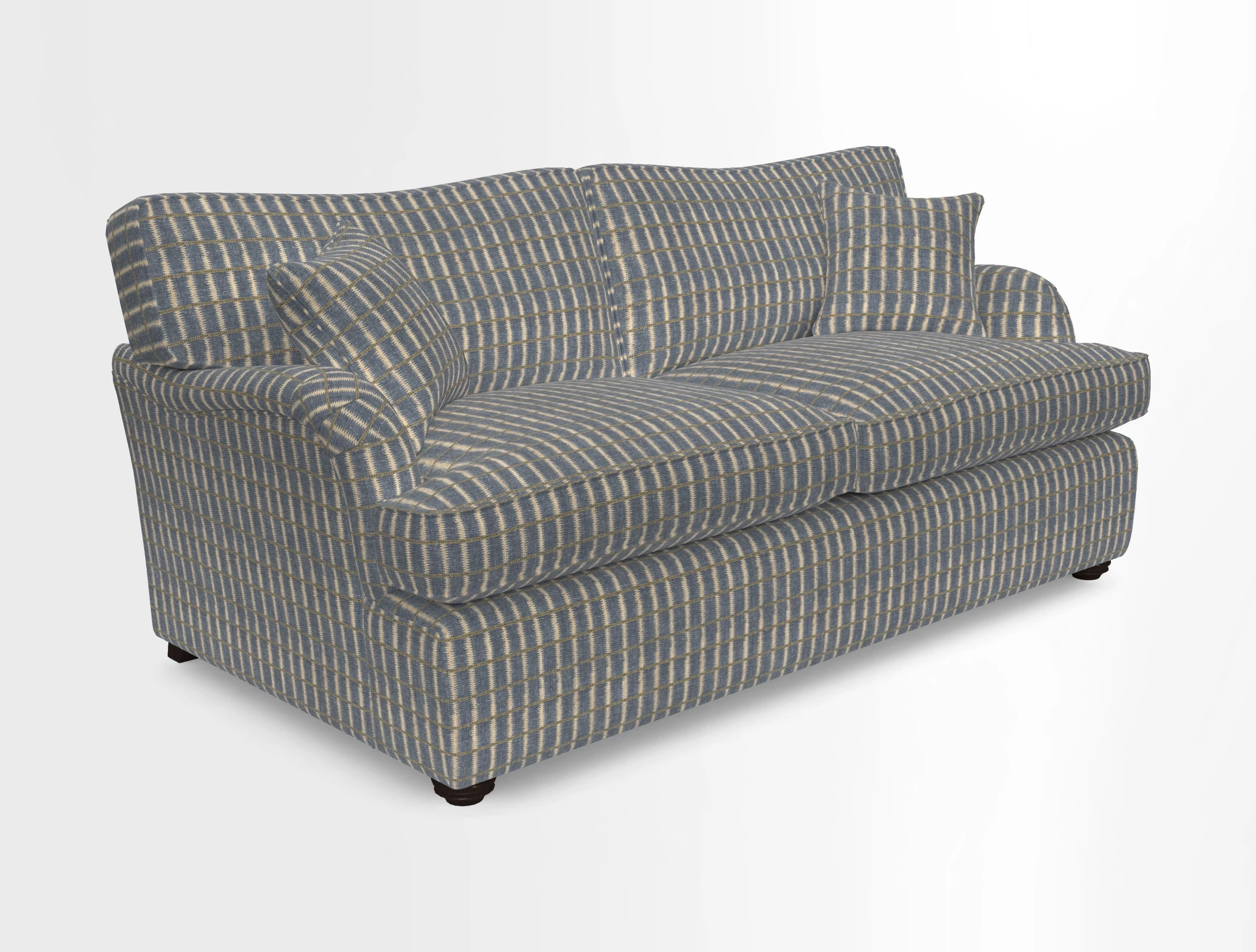 Alwinton 3 Seater Sofa Bed in Super Soft Velvet Navy