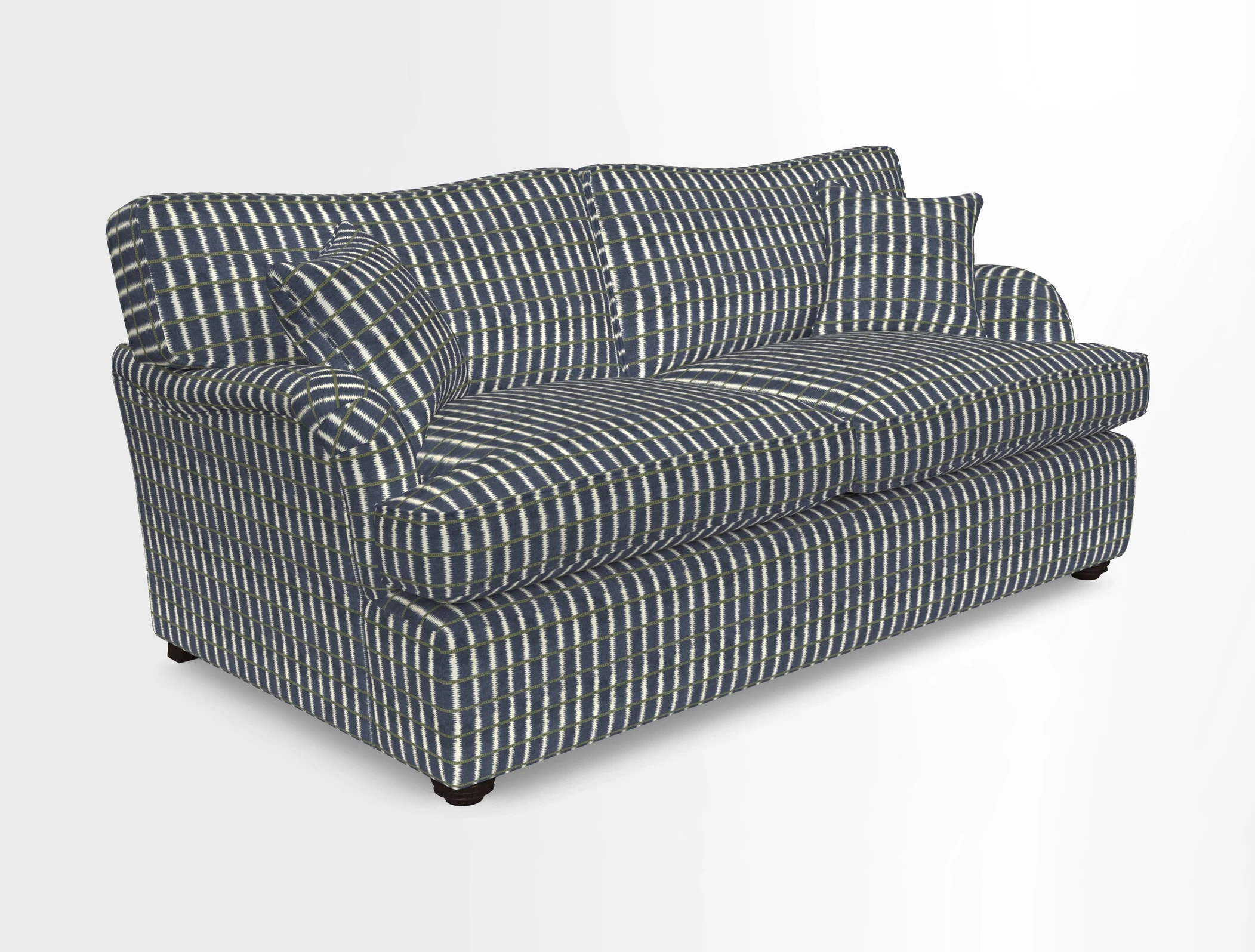 Alwinton 3 Seater Sofa Bed in Super Soft Velvet Navy