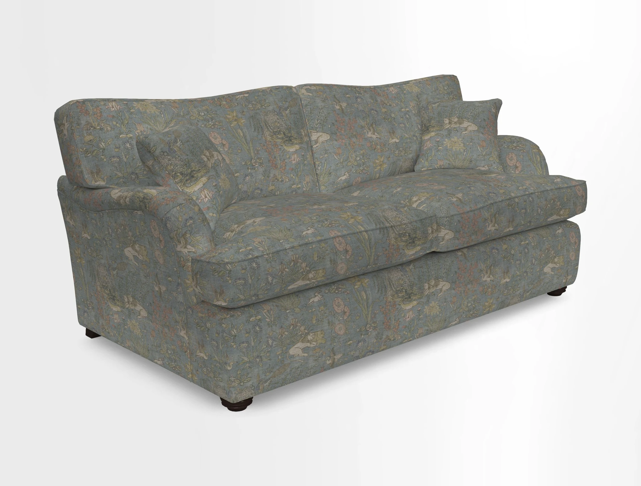Alwinton 3 Seater Sofa Bed in Super Soft Velvet Navy