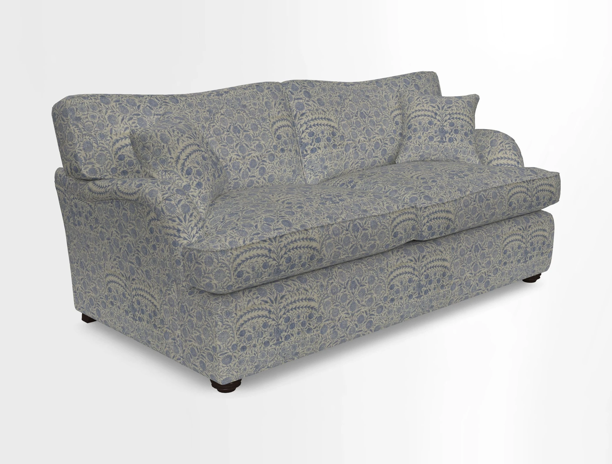 Alwinton 3 Seater Sofa Bed in Super Soft Velvet Navy