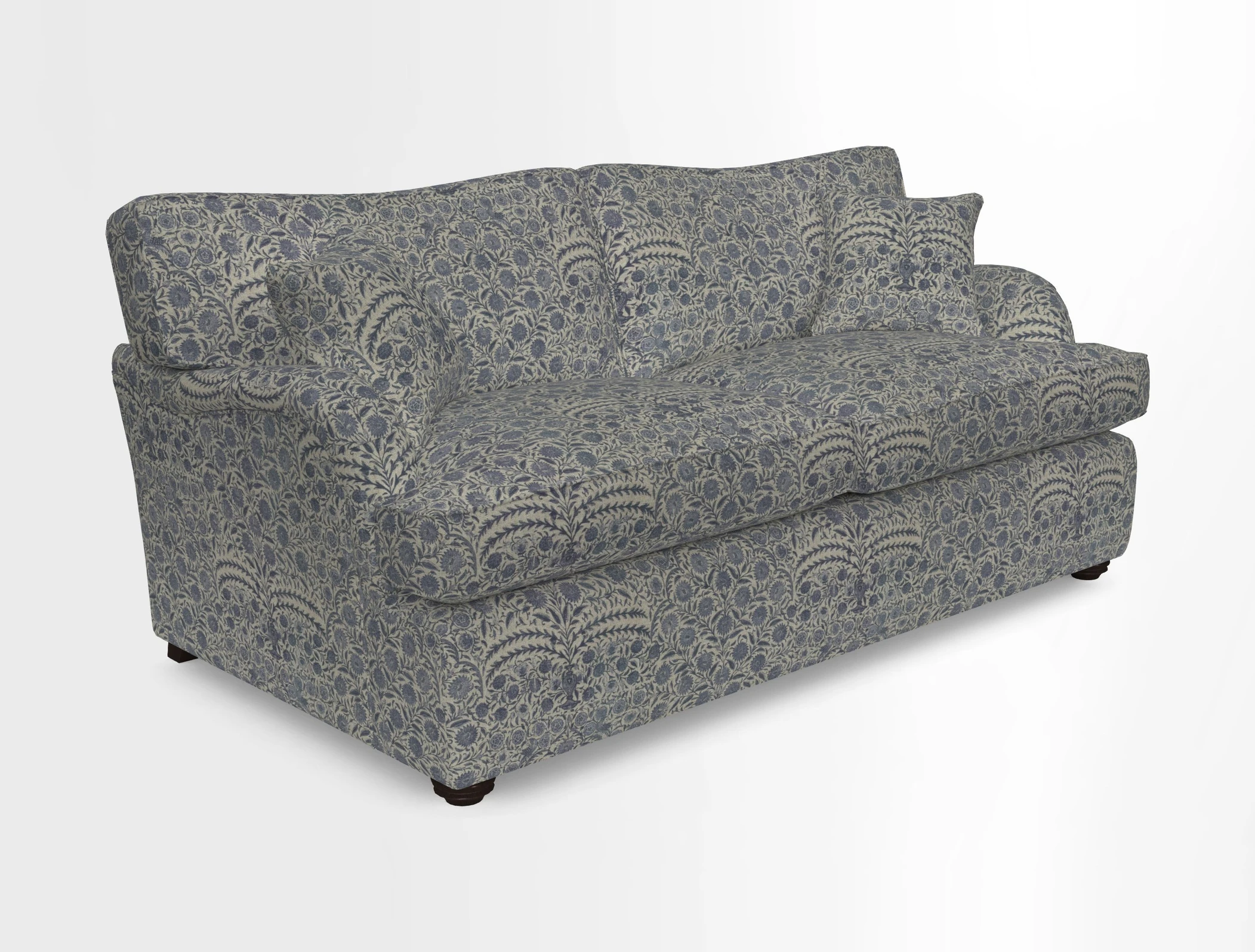 Alwinton 3 Seater Sofa Bed in Super Soft Velvet Navy