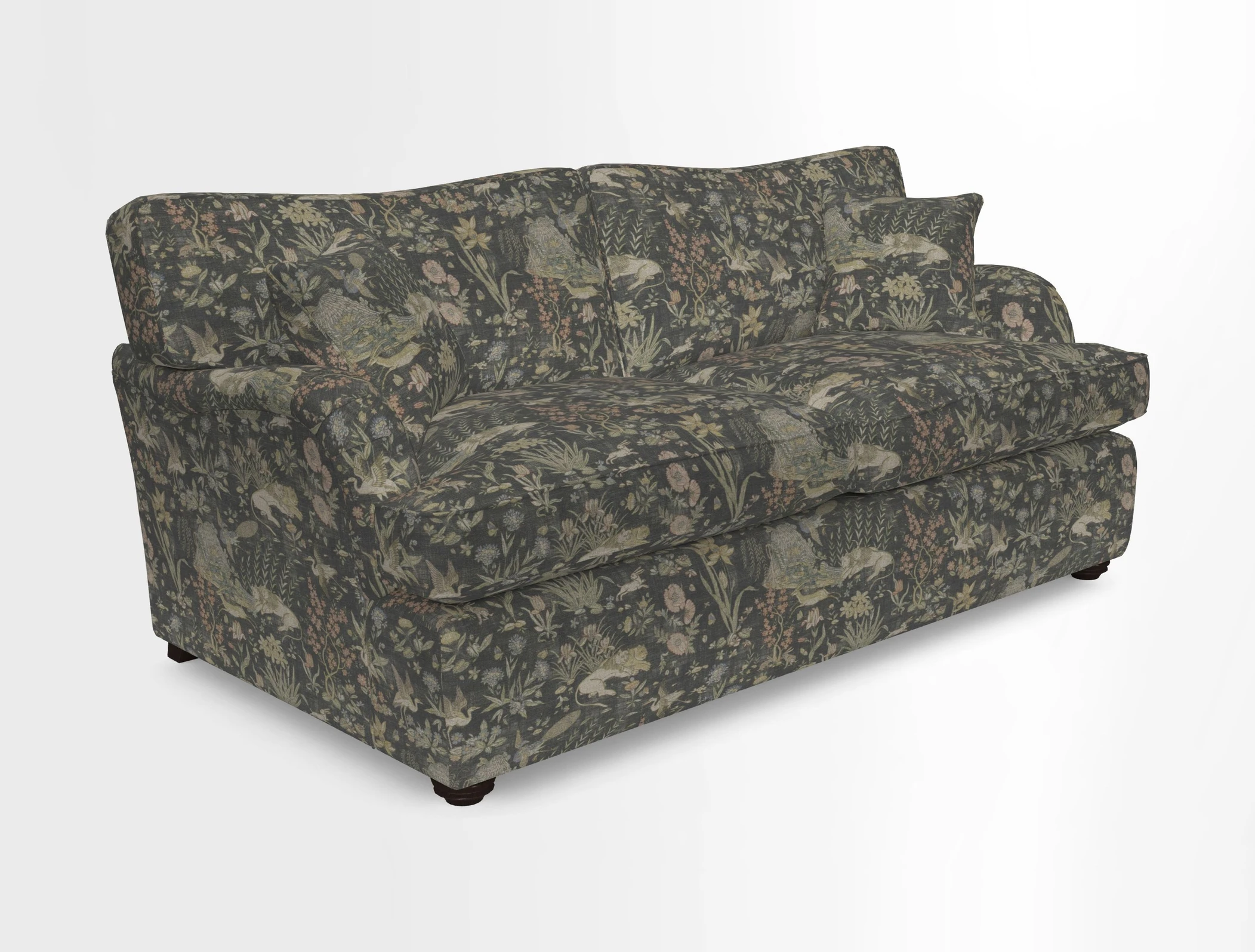 Alwinton 3 Seater Sofa Bed in Super Soft Velvet Navy