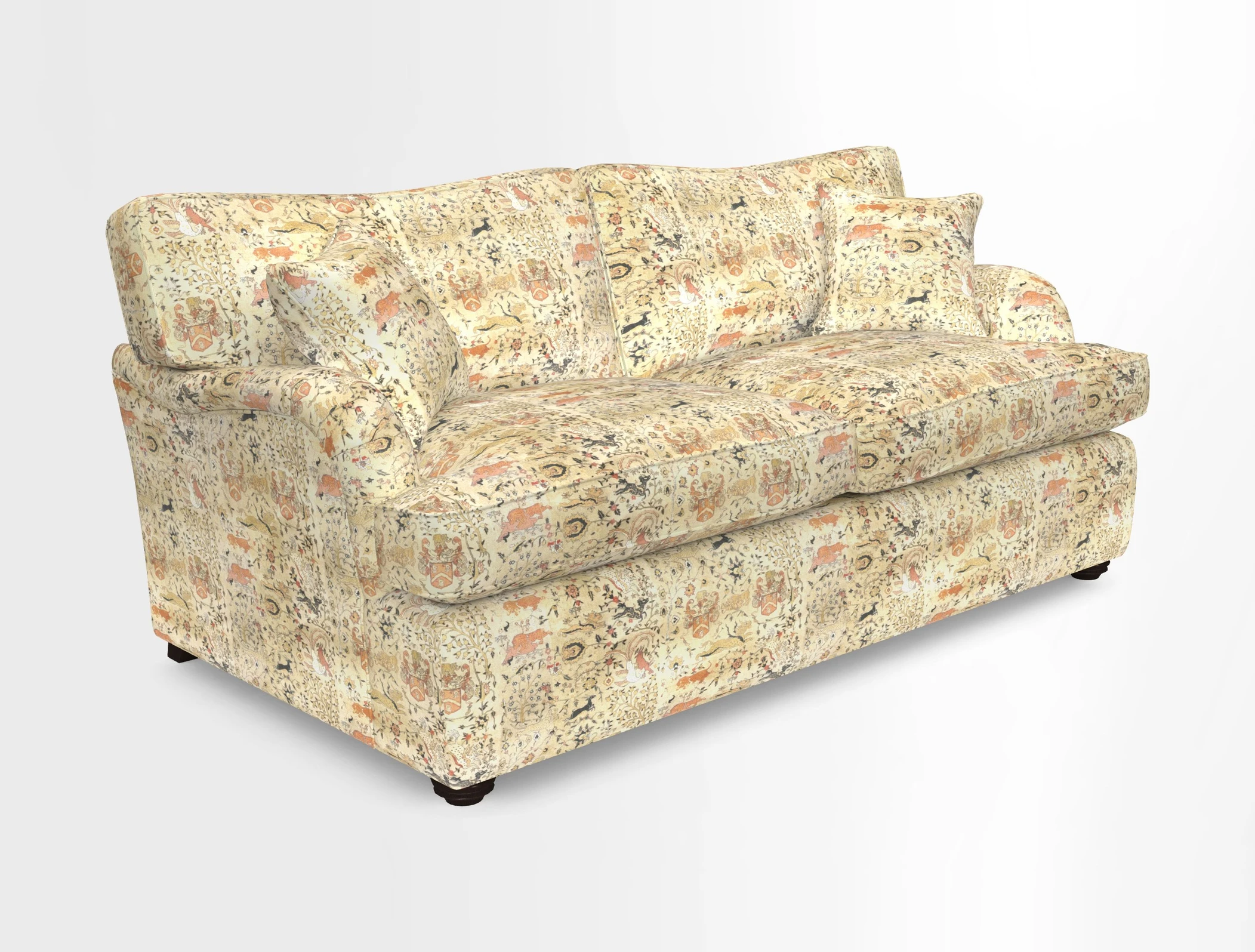 Alwinton 3 Seater Sofa Bed in Super Soft Velvet Navy