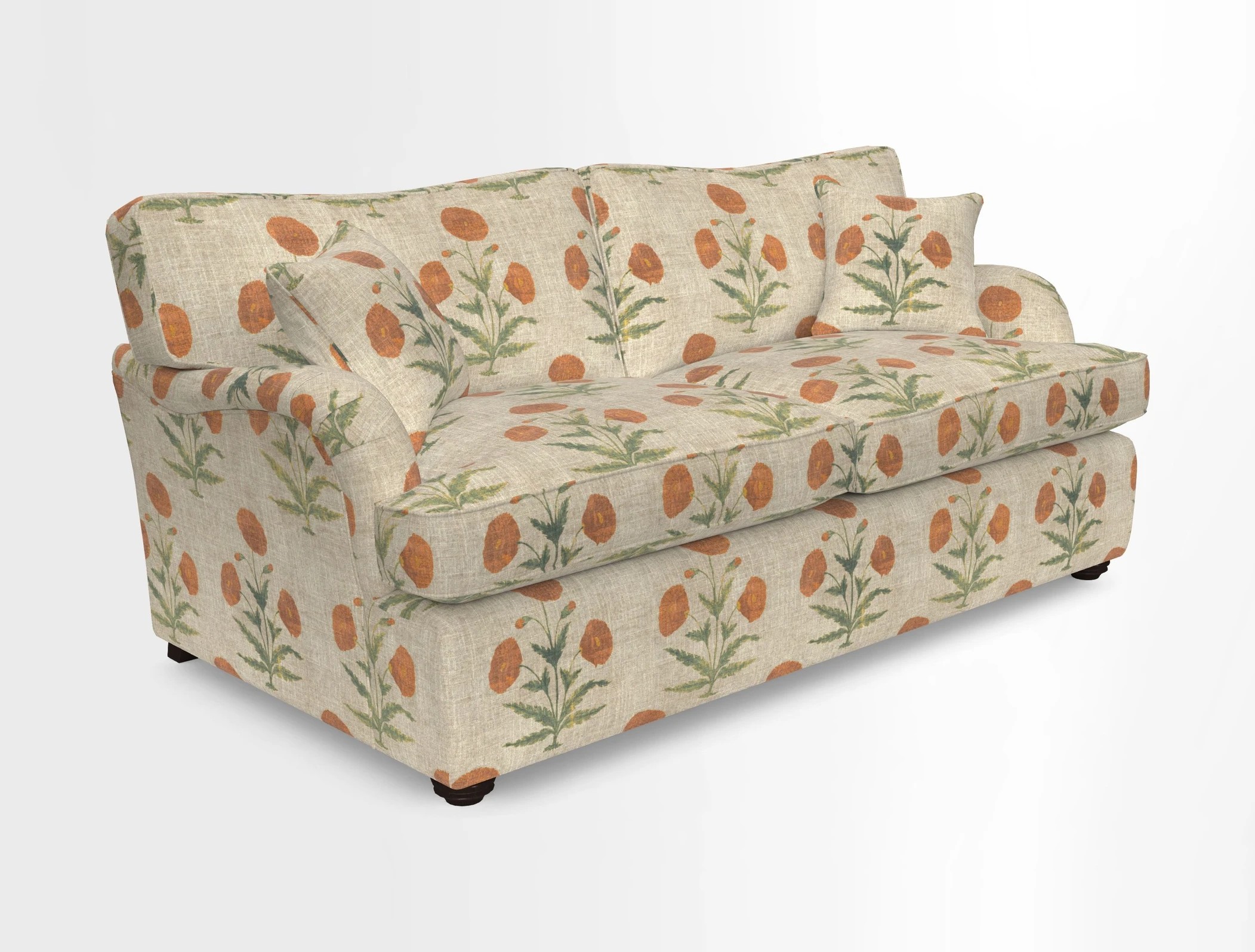 Alwinton 3 Seater Sofa Bed in Super Soft Velvet Navy