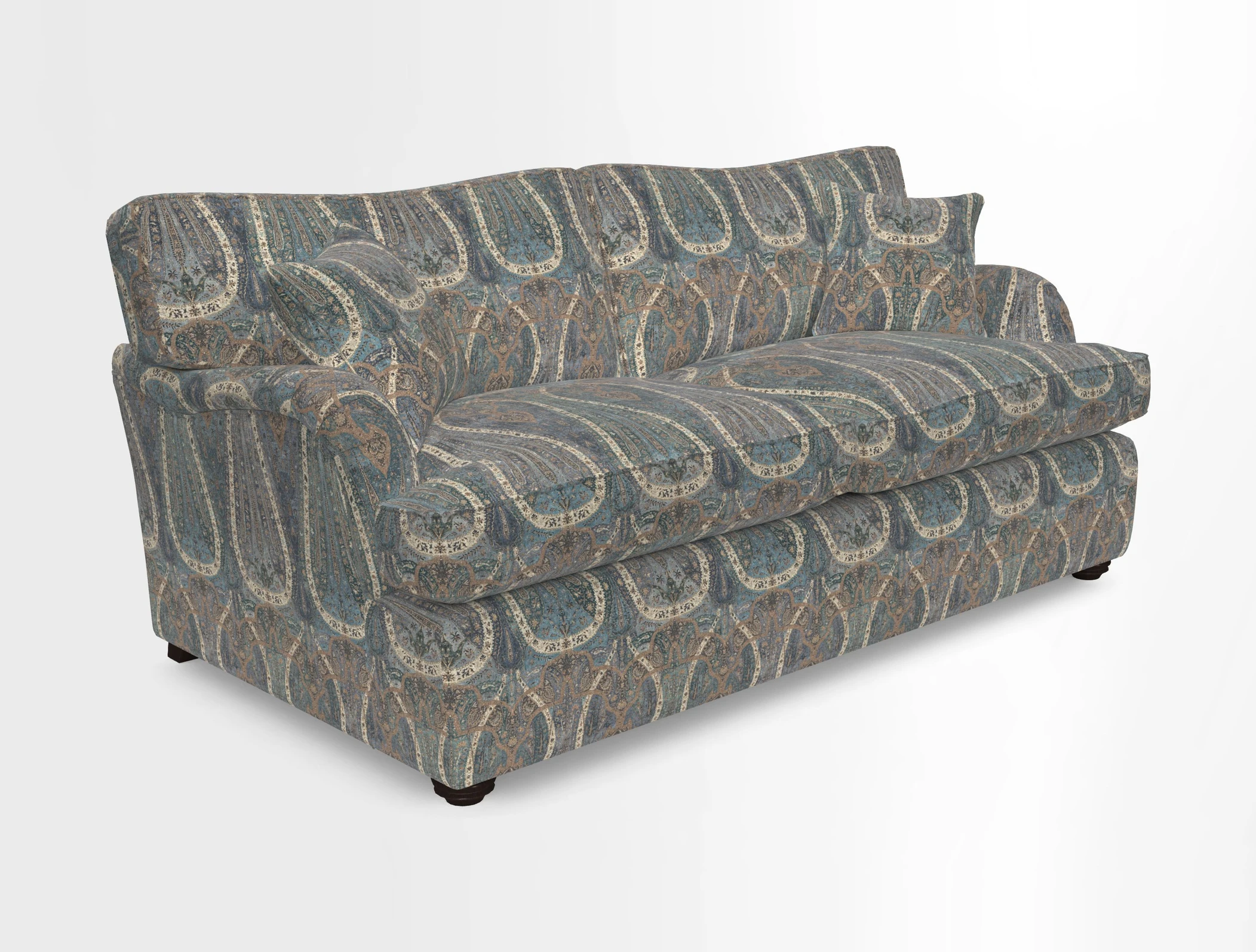 Alwinton 3 Seater Sofa Bed in Super Soft Velvet Navy