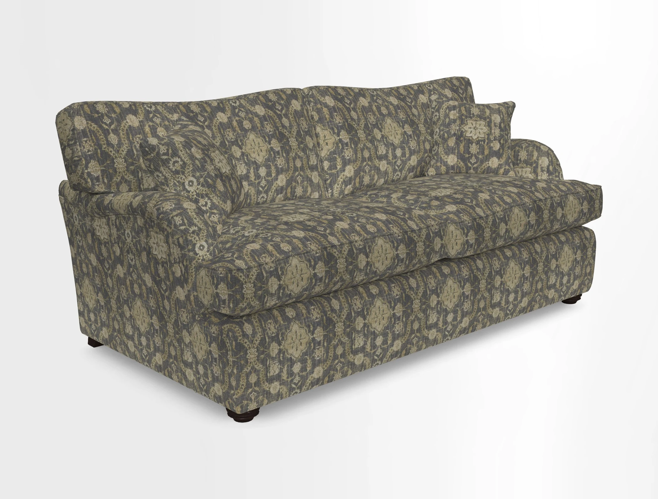 Alwinton 3 Seater Sofa Bed in Super Soft Velvet Navy