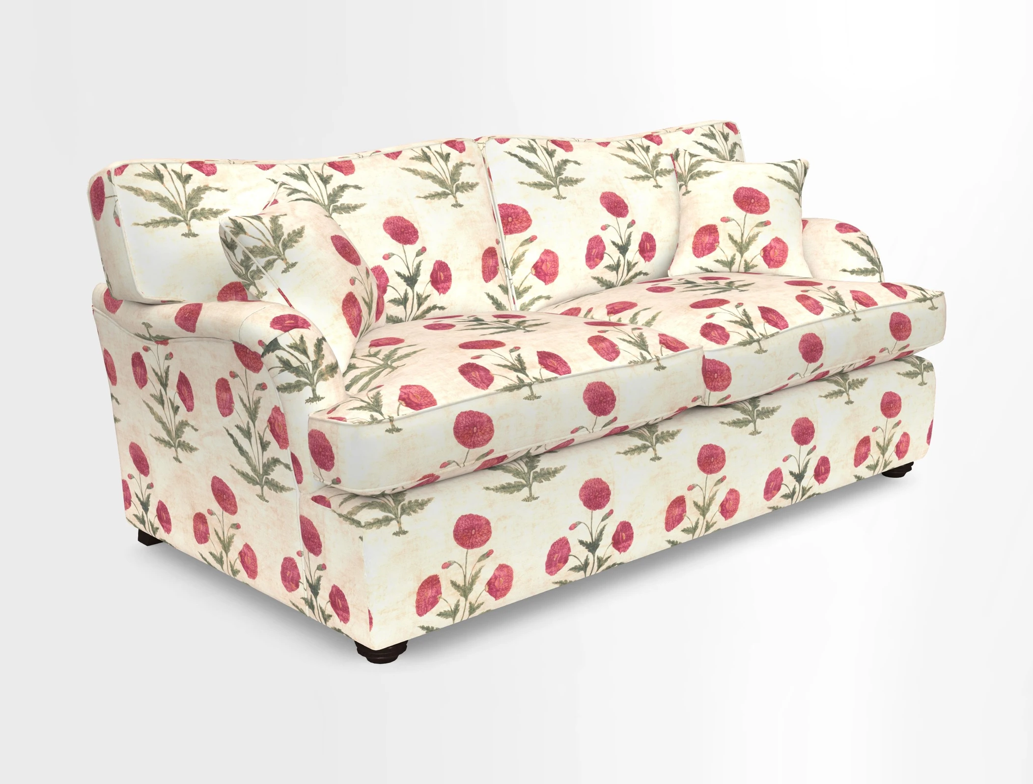 Alwinton 3 Seater Sofa Bed in Super Soft Velvet Navy