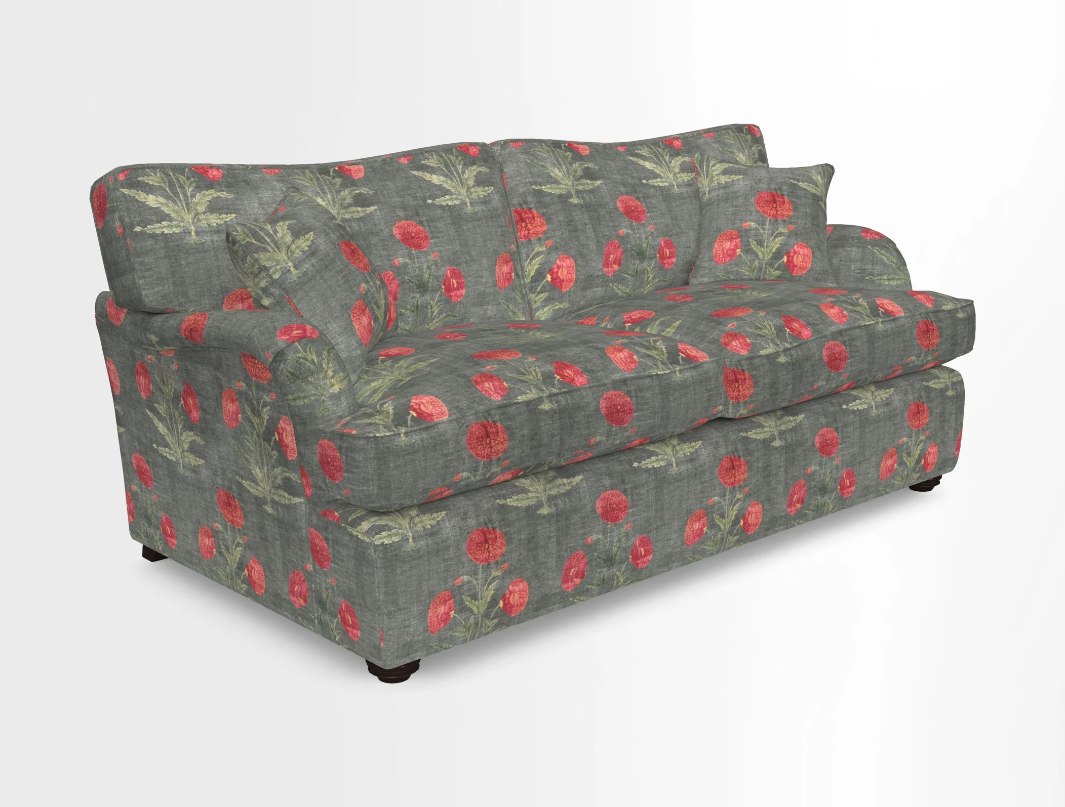 Alwinton 3 Seater Sofa Bed in Super Soft Velvet Navy