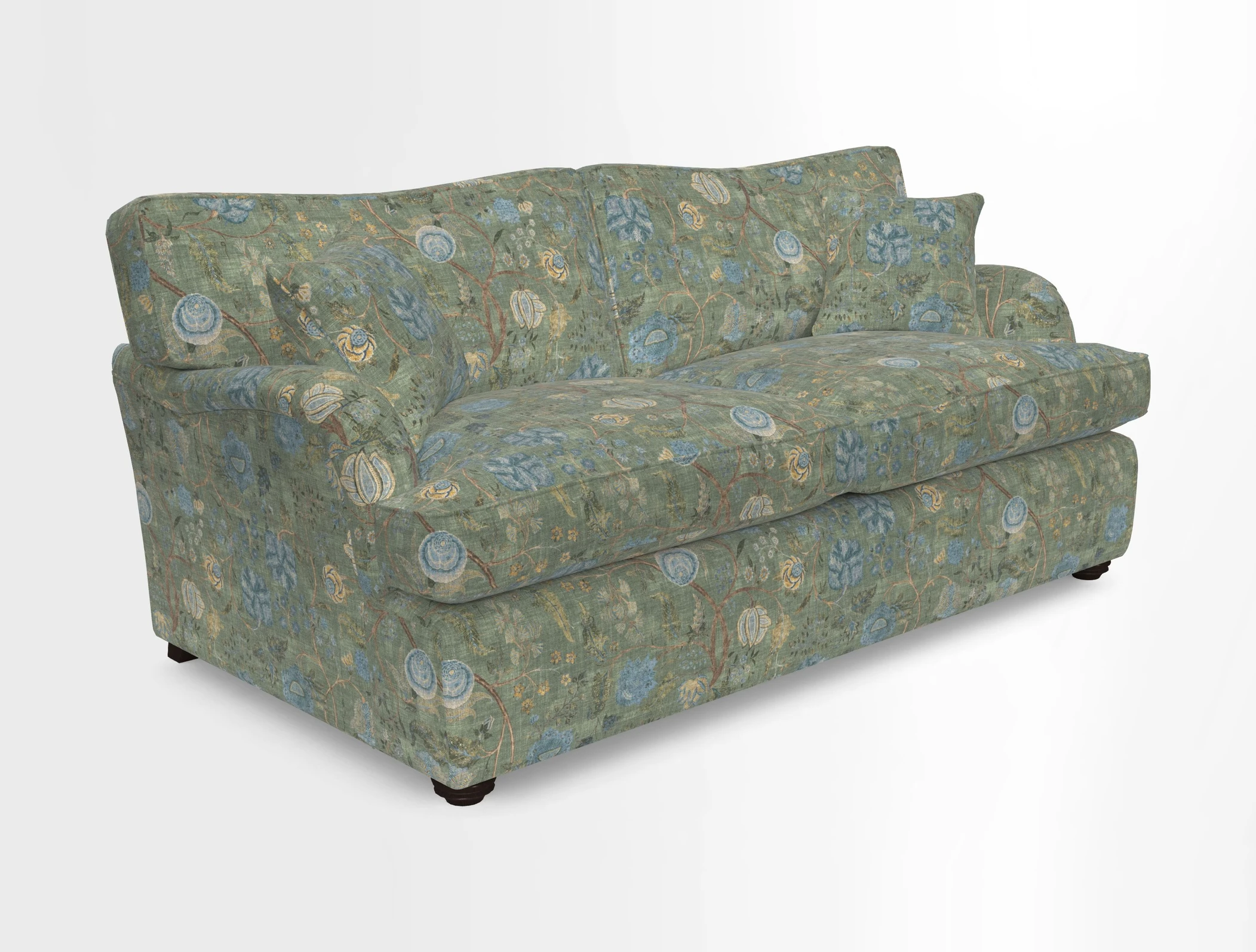 Alwinton 3 Seater Sofa Bed in Super Soft Velvet Navy