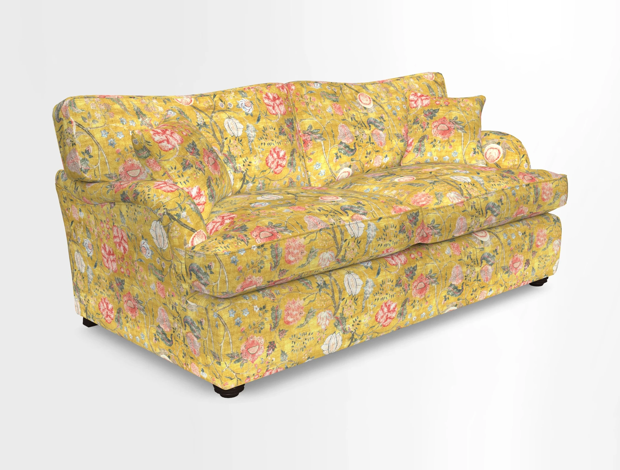 Alwinton 3 Seater Sofa Bed in Super Soft Velvet Navy