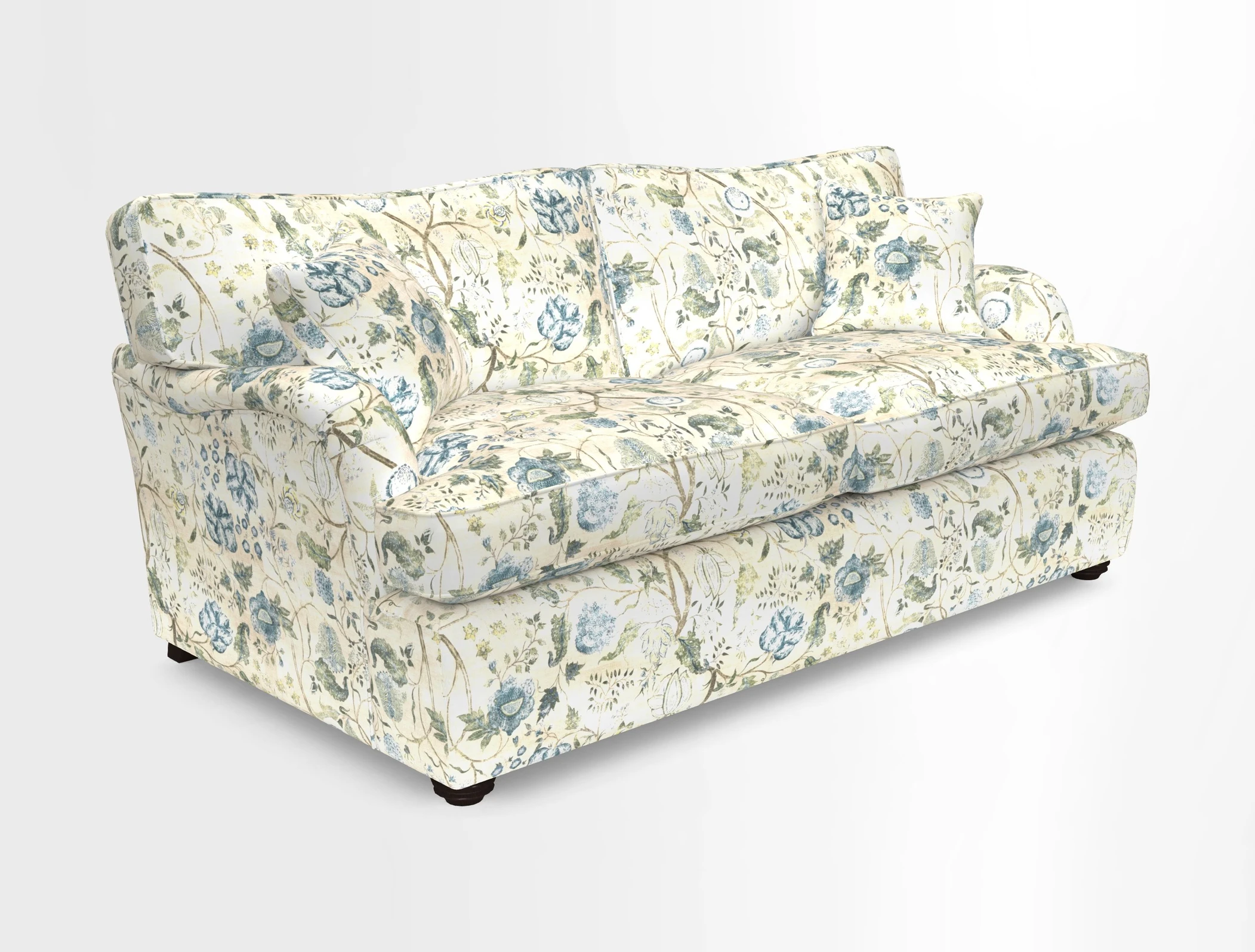 Alwinton 3 Seater Sofa Bed in Super Soft Velvet Navy