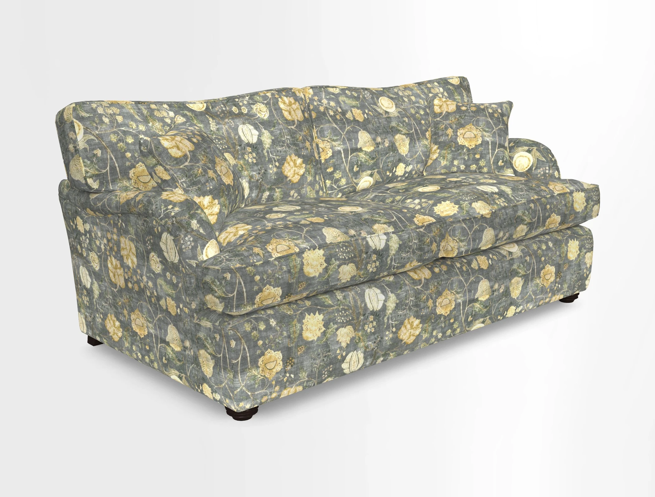 Alwinton 3 Seater Sofa Bed in Super Soft Velvet Navy