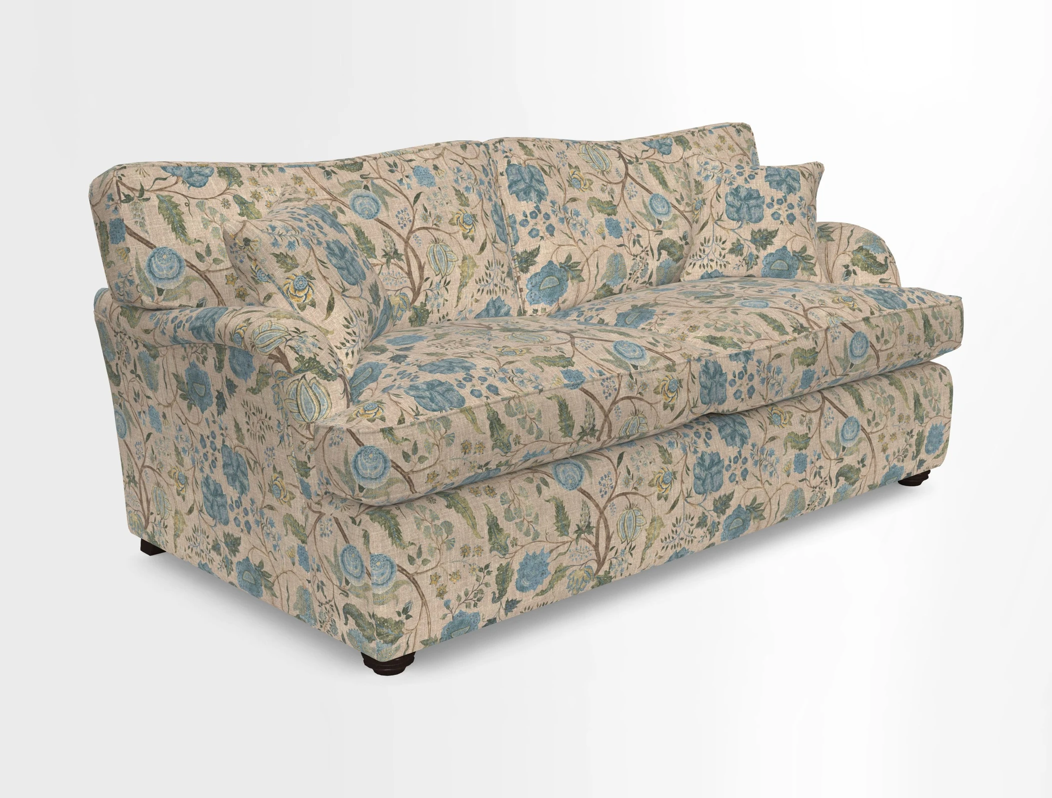Alwinton 3 Seater Sofa Bed in Super Soft Velvet Navy
