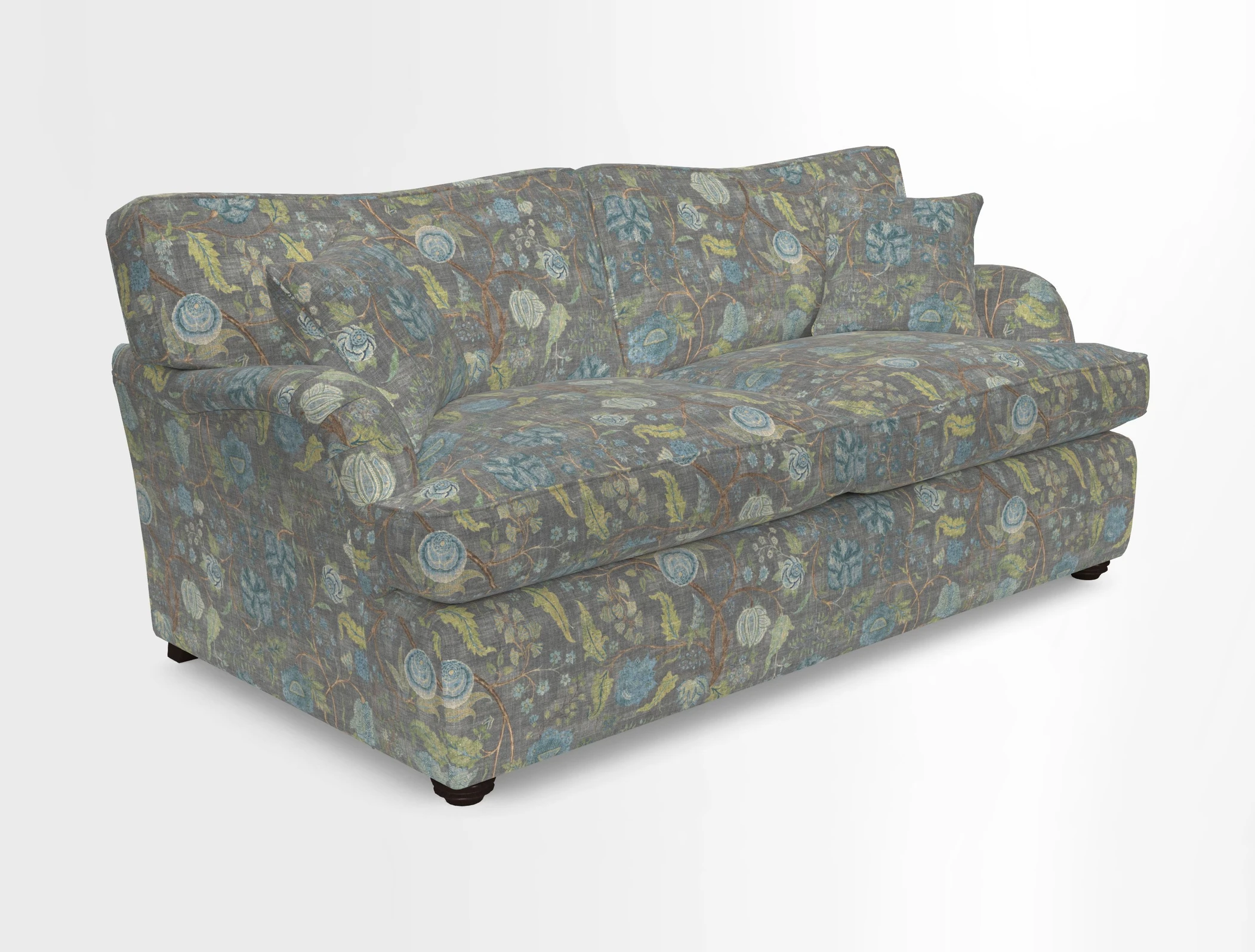 Alwinton 3 Seater Sofa Bed in Super Soft Velvet Navy