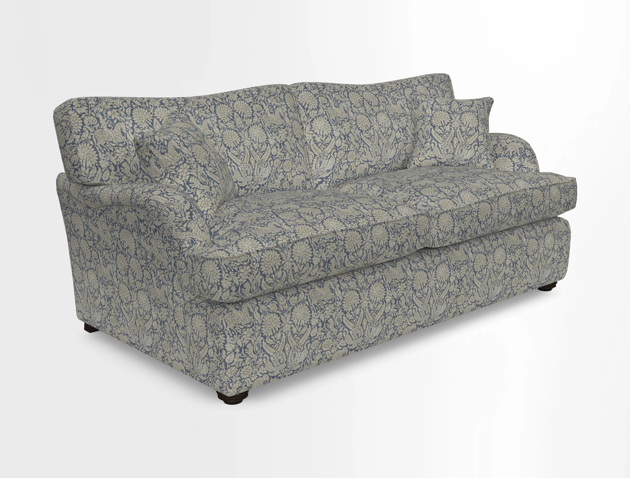 Alwinton 3 Seater Sofa Bed in Super Soft Velvet Navy