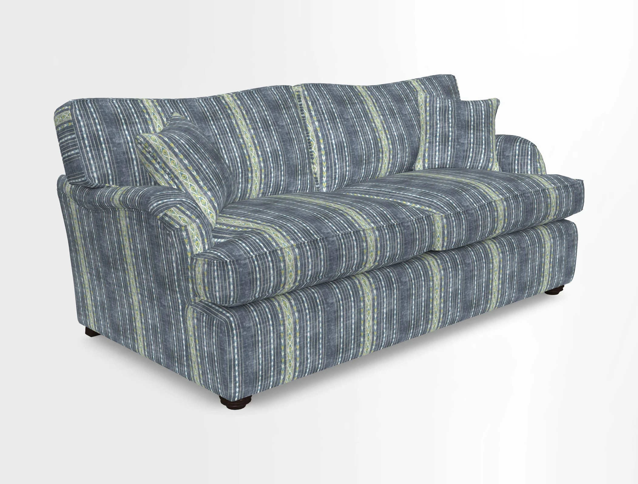 Alwinton 3 Seater Sofa Bed in Super Soft Velvet Navy