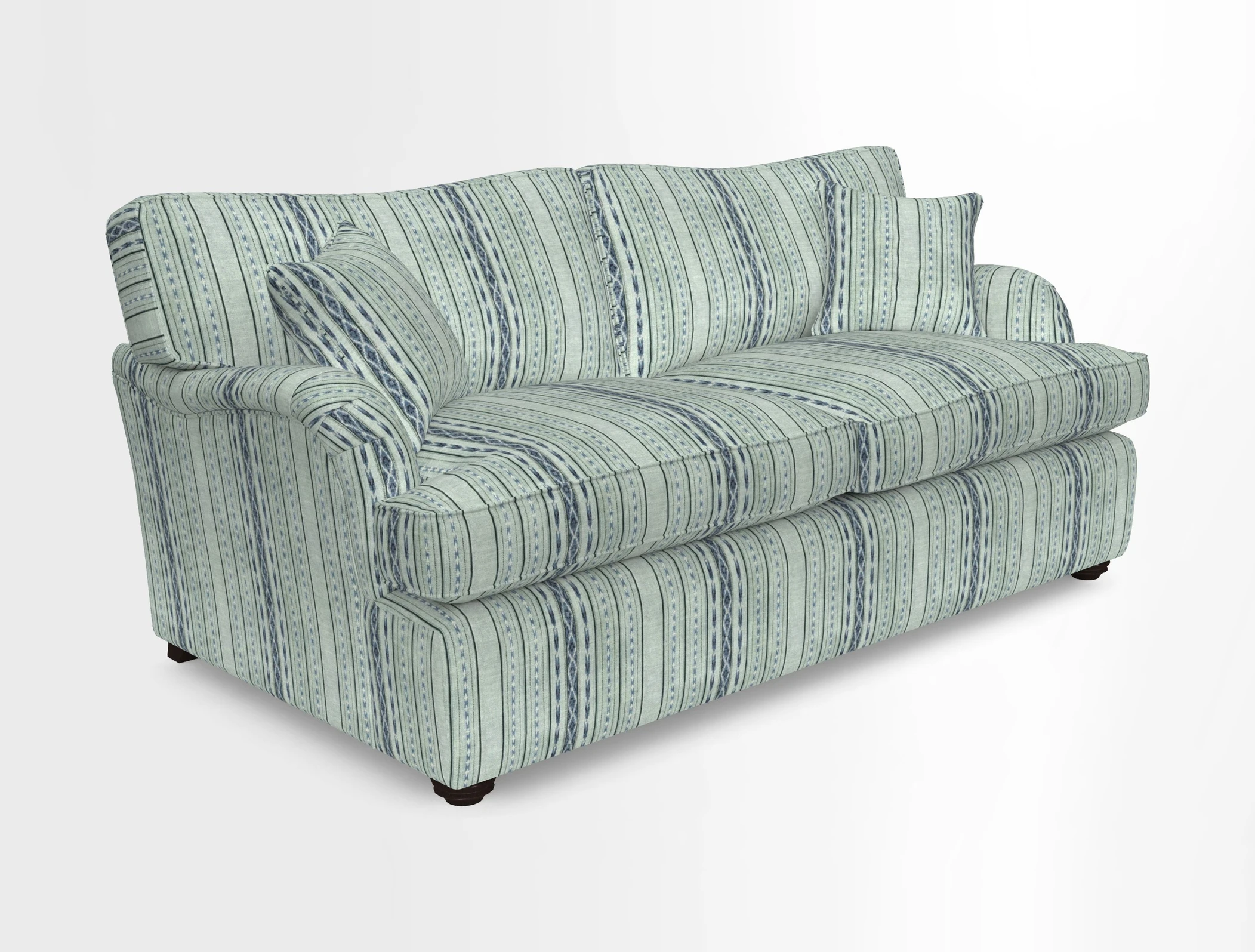 Alwinton 3 Seater Sofa Bed in Super Soft Velvet Navy
