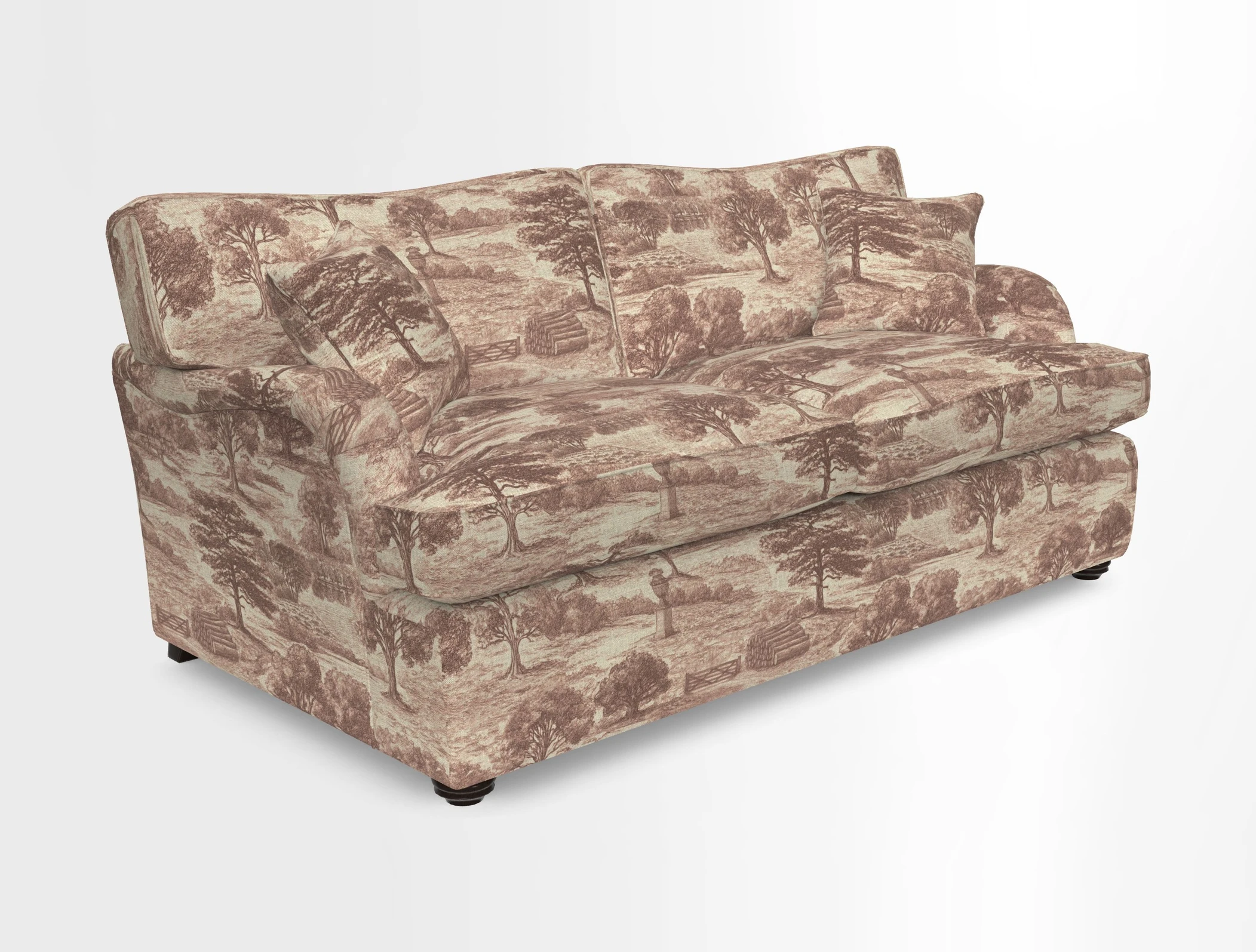 Alwinton 3 Seater Sofa Bed in Super Soft Velvet Navy