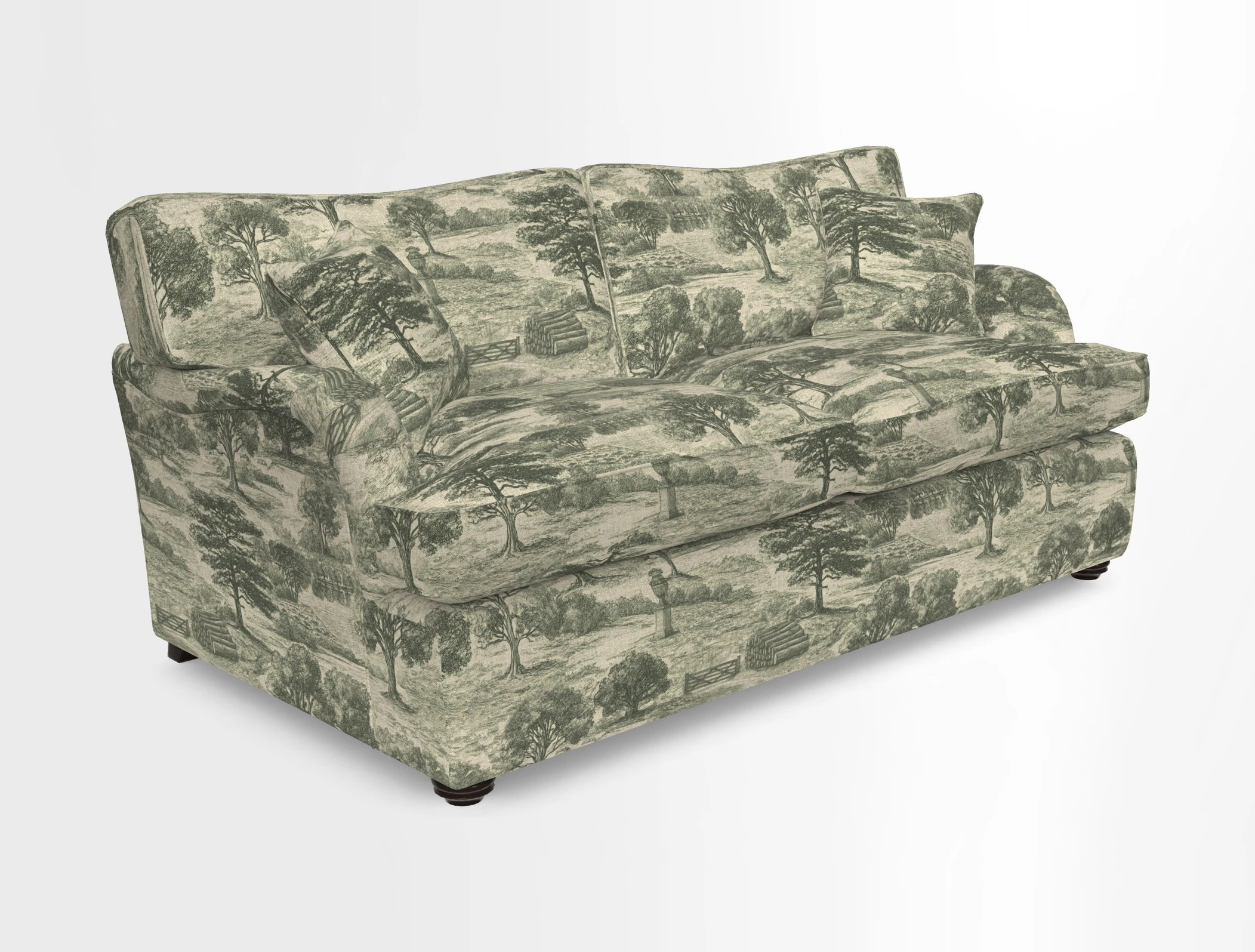 Alwinton 3 Seater Sofa Bed in Super Soft Velvet Navy