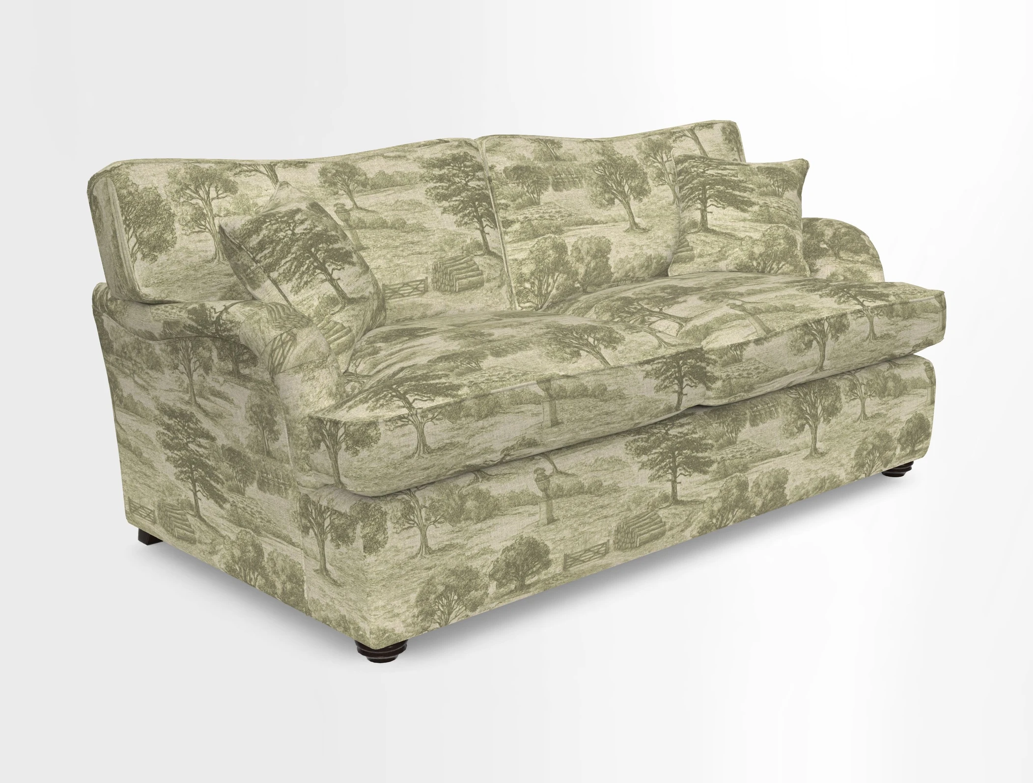 Alwinton 3 Seater Sofa Bed in Super Soft Velvet Navy