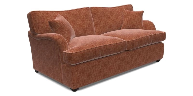 Alwinton 3 Seater Sofa Bed in Super Soft Velvet Navy