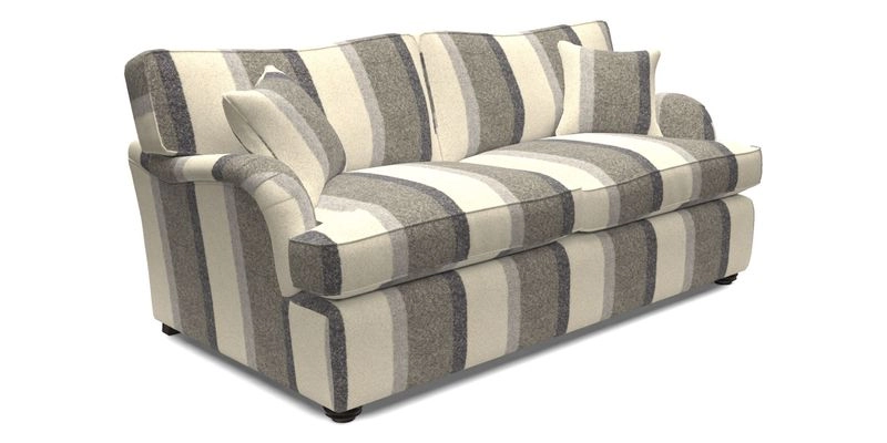 Alwinton 3 Seater Sofa Bed in Super Soft Velvet Navy