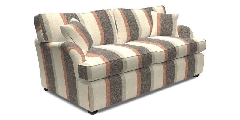 Alwinton 3 Seater Sofa Bed in Super Soft Velvet Navy