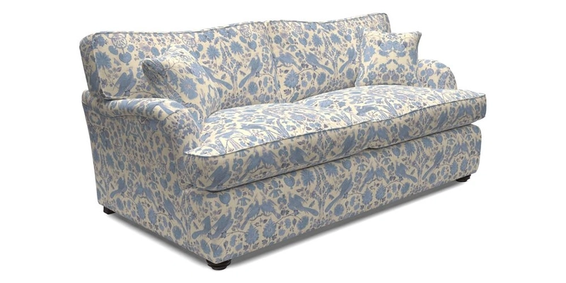 Alwinton 3 Seater Sofa Bed in Super Soft Velvet Navy