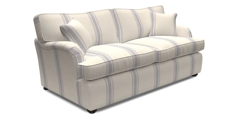 Alwinton 3 Seater Sofa Bed in Super Soft Velvet Navy