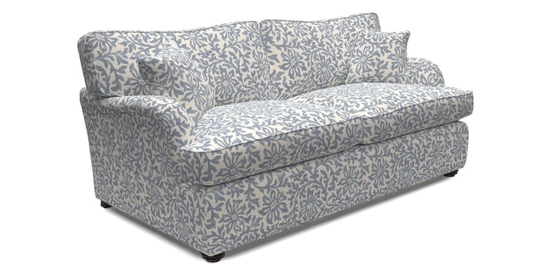 Alwinton 3 Seater Sofa Bed in Super Soft Velvet Navy