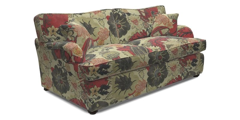 Alwinton 3 Seater Sofa Bed in Super Soft Velvet Navy