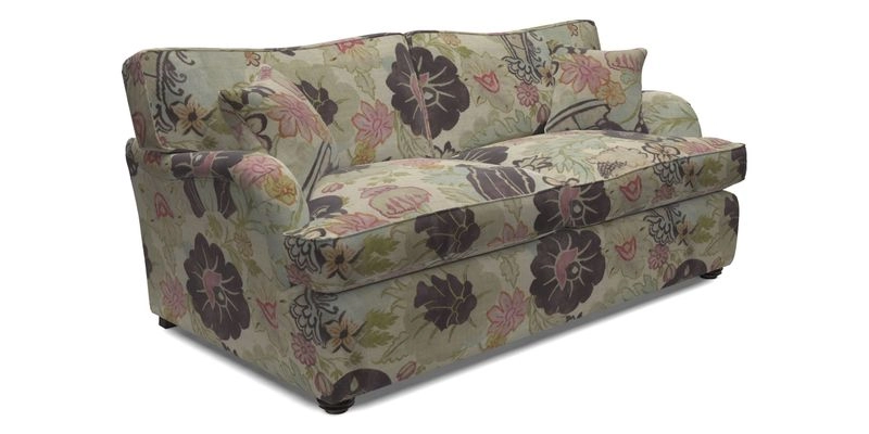 Alwinton 3 Seater Sofa Bed in Super Soft Velvet Navy