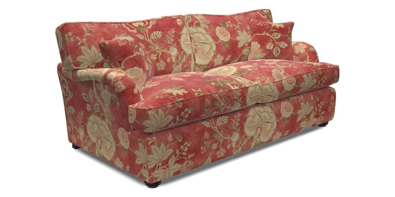 Alwinton 3 Seater Sofa Bed in Super Soft Velvet Navy