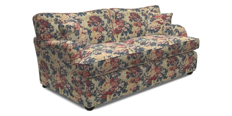Alwinton 3 Seater Sofa Bed in Super Soft Velvet Navy