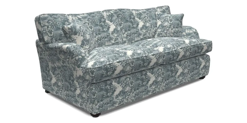 Alwinton 3 Seater Sofa Bed in Super Soft Velvet Navy