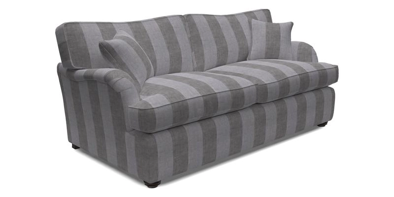 Alwinton 3 Seater Sofa Bed in Super Soft Velvet Navy