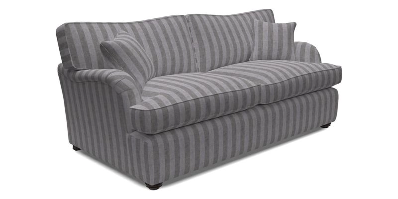 Alwinton 3 Seater Sofa Bed in Super Soft Velvet Navy