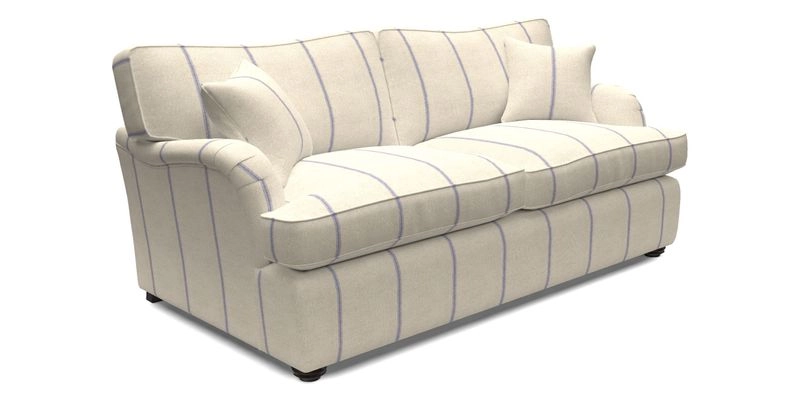 Alwinton 3 Seater Sofa Bed in Super Soft Velvet Navy