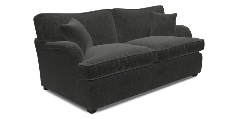 Alwinton 3 Seater Sofa Bed in Super Soft Velvet Navy