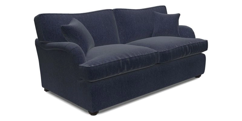 Alwinton 3 Seater Sofa Bed in Super Soft Velvet Navy Alwinton 3 Seater Sofa Bed in Super Soft Velvet Navy