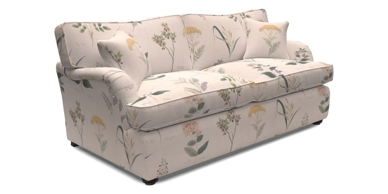 Alwinton 3 Seater Sofa Bed in Super Soft Velvet Navy