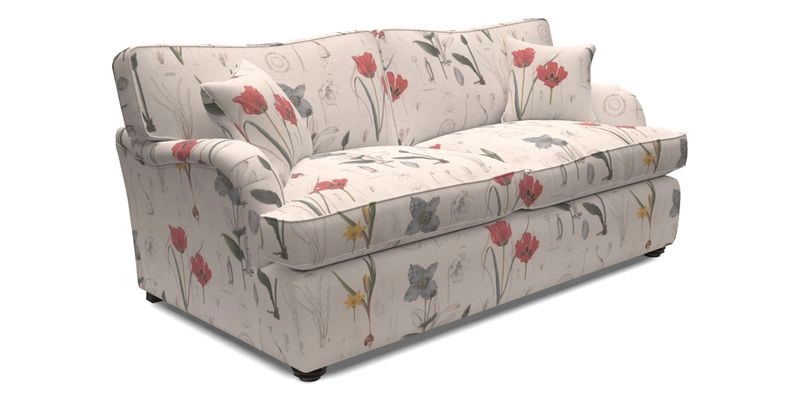 Alwinton 3 Seater Sofa Bed in Super Soft Velvet Navy