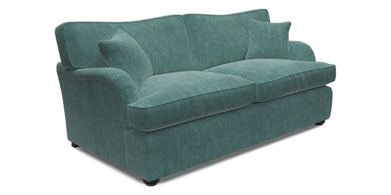 Alwinton 3 Seater Sofa Bed in Super Soft Velvet Navy