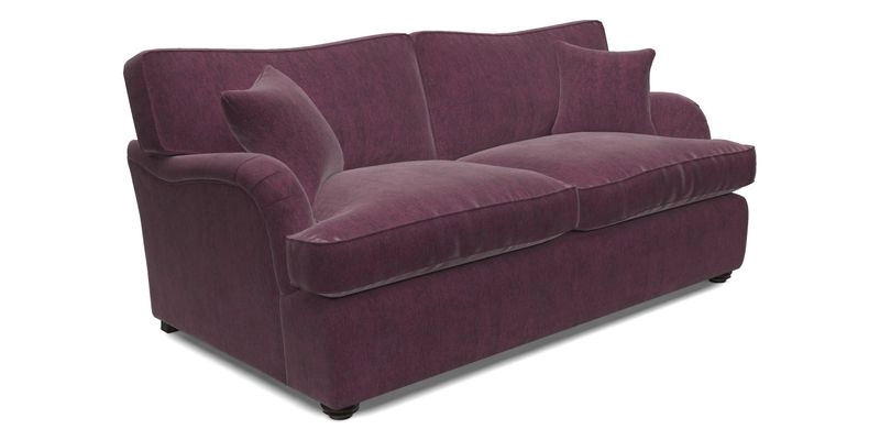 Alwinton 3 Seater Sofa Bed in Super Soft Velvet Navy
