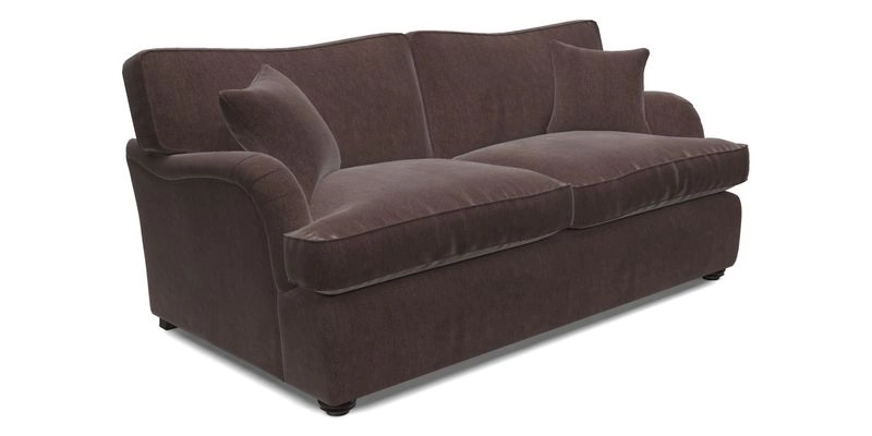 Alwinton 3 Seater Sofa Bed in Super Soft Velvet Navy