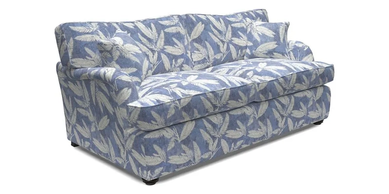 Alwinton 3 Seater Sofa Bed in Super Soft Velvet Navy