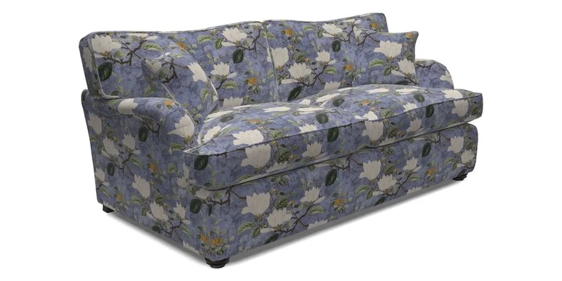 Alwinton 3 Seater Sofa Bed in Super Soft Velvet Navy