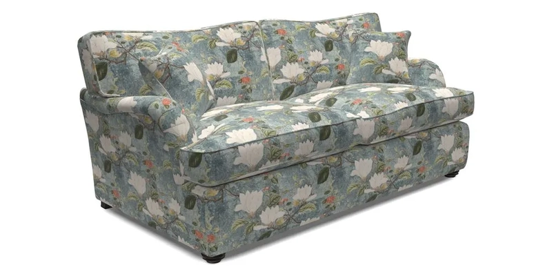 Alwinton 3 Seater Sofa Bed in Super Soft Velvet Navy