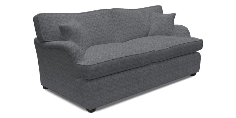 Alwinton 3 Seater Sofa Bed in Super Soft Velvet Navy